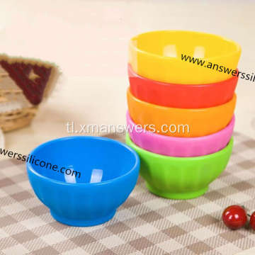 Custom na logo na natitiklop na silicone dog eating bowl